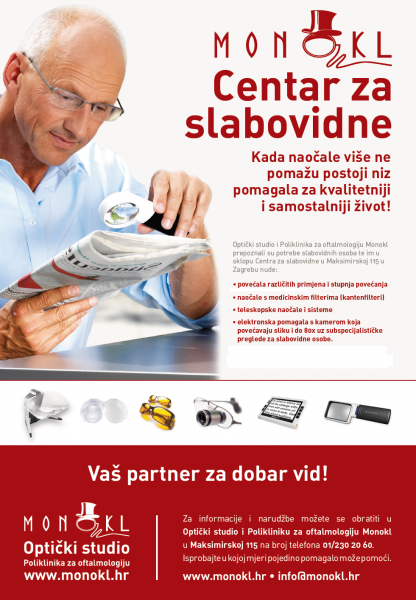 Centar za slabovidne monokl