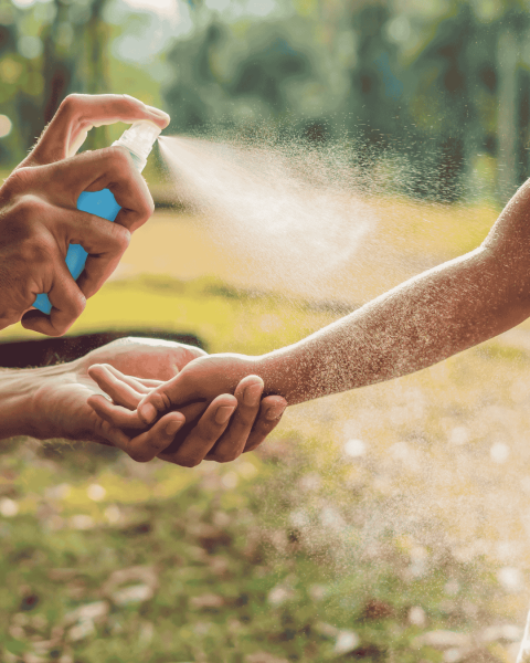 Ubod komarca u oko dioptrija