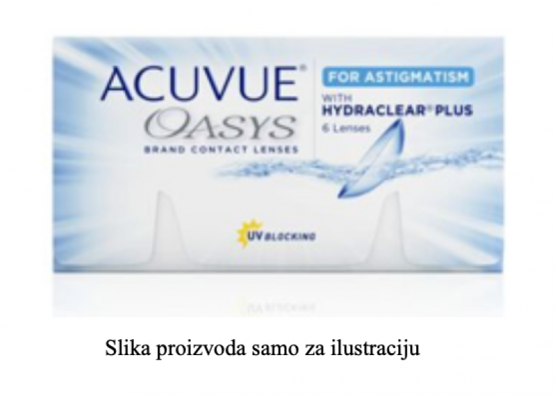 Acuvue oasys lece za astigmatizam hydraclear